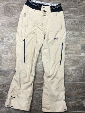 Picture Expedition Line Ski Snow Pants Technical Pants Lined Men’s Sz XL Beige